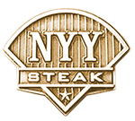 New York yankees Steakhouse NYY Steak Logo Design