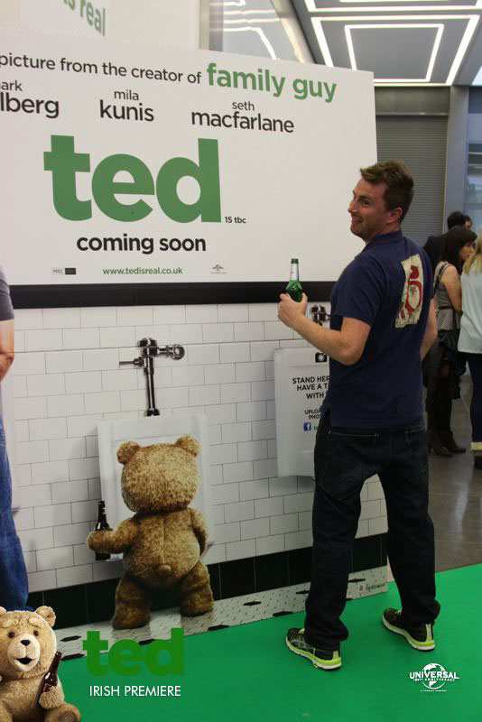 Film Premiere photo op TED experiential marketing