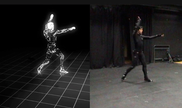 Roberto bolle digital avatar ballet pixels Mapping motion capture scanning body scan vicon
