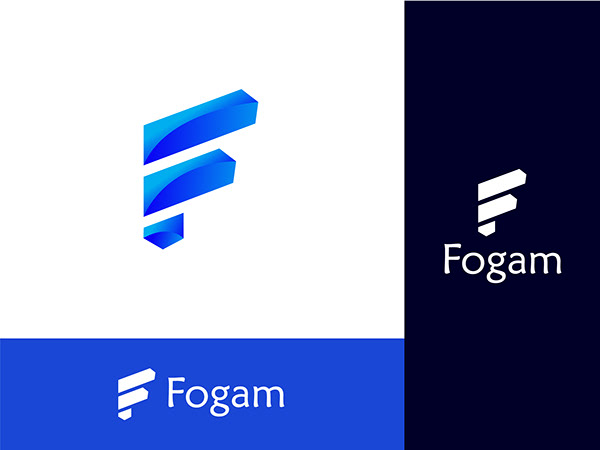Fogan Logo Design- Modern F letter Logo