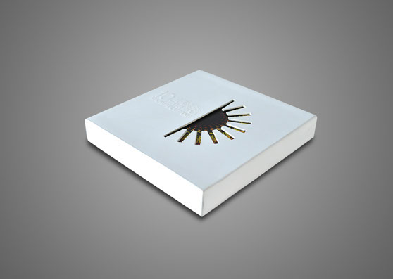 educational publication cards die cut emboss box Sun circular colour book design