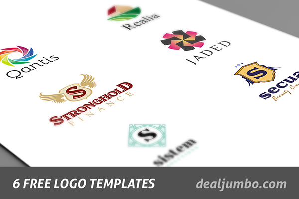 free freebies download templates logo identity brand clean editable bundle dealjumbo