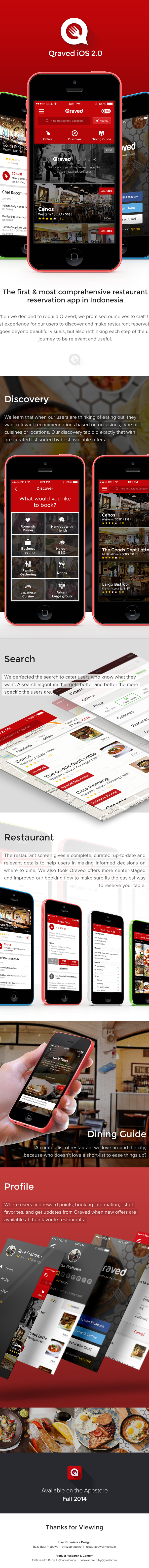 Qraved reservation ios Booking restaurant Food  dining indonesia jakarta