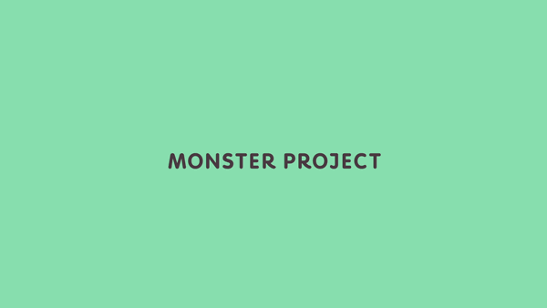 the monster project Austin texas atx creatures beasts Cartoons monster spooky Scary cute kids art