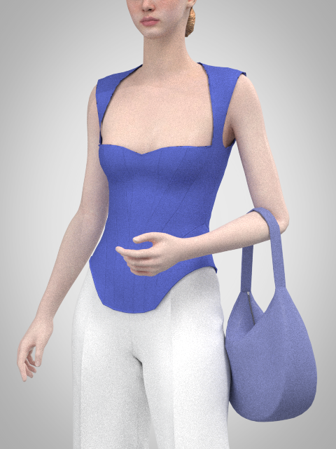 Clo3d fashion design Clothing digital fashion marvelous designer virtual fashion 3D Clothing