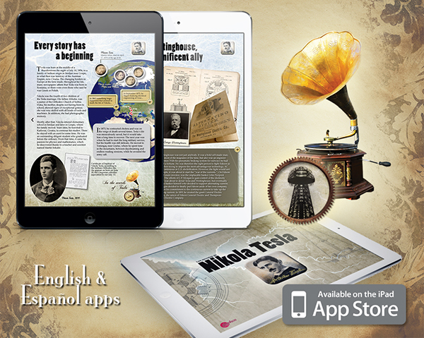iPad app nikola tesla nikola tesla history science