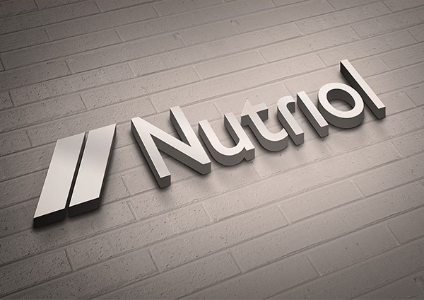 nutriol brand Logotype  logo identity