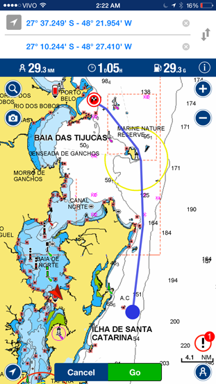 marine sea app ios iphone iPad navigation boating android