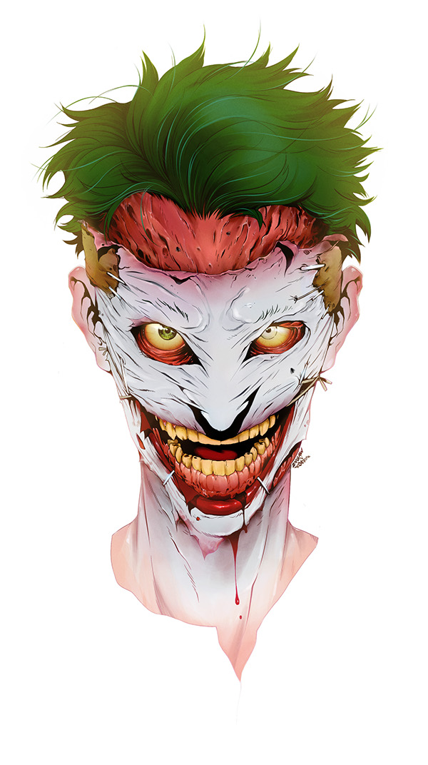 The Joker from "Death of the family"