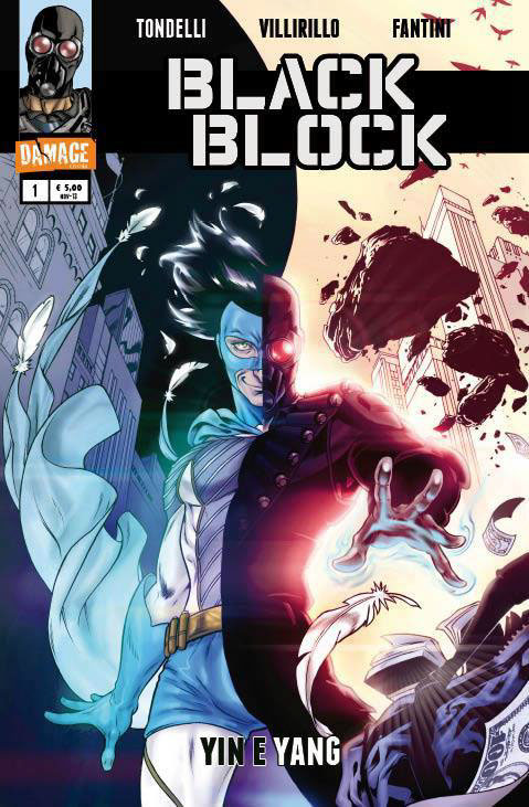 Damage Comix Black Block super heroes