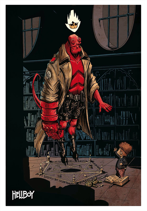 mignola Hellboy bprd disegno digital colors illustrazione darkhorse comics fumetto
