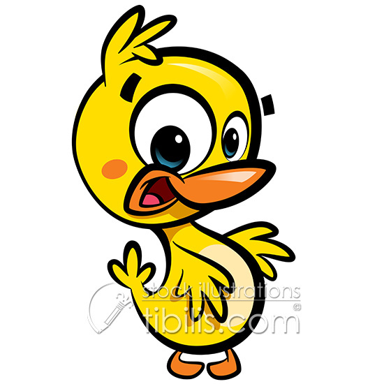 Cartoon cute baby duck :) on Behance