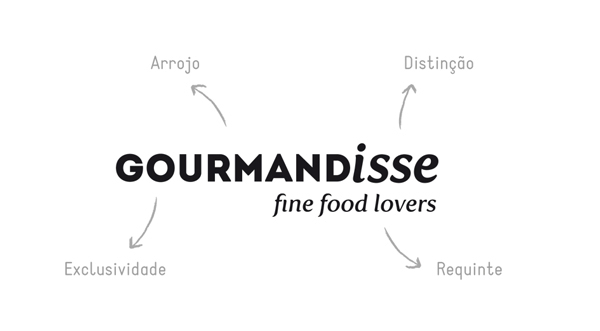 Food   gourmandisse fine food pattern  Packaging exclusive gourmet senses  gourmand premium  brand