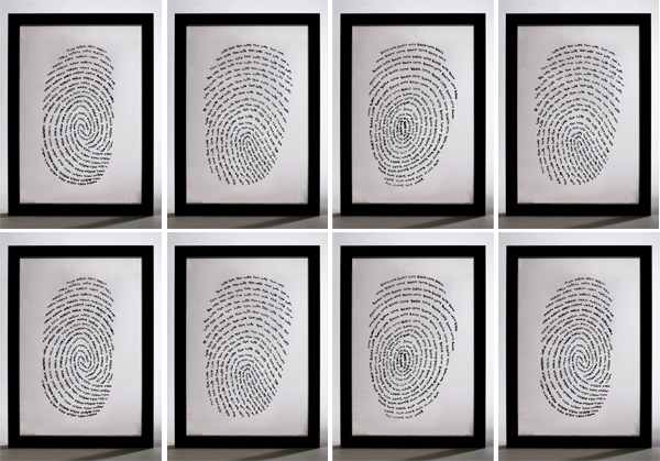 fingerprint huella digital ilustration ilustracion