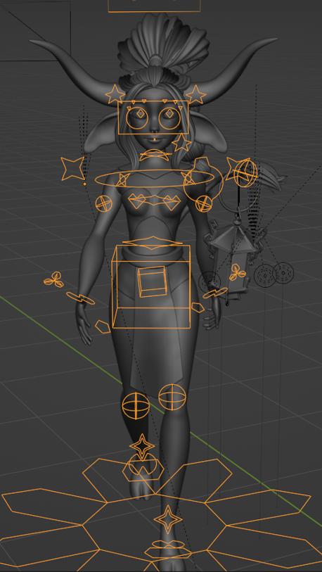 Modelagem 3D personagem Personagem 3D animação animação 3d blender after effects Character design  art 3D