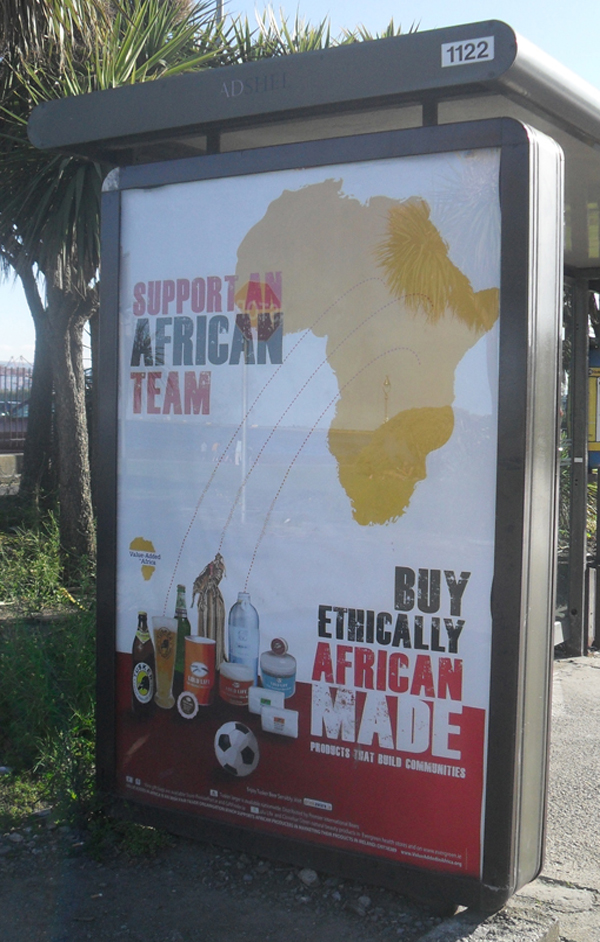 Value Added In Africa poster flier charity bus stop Launch Poster africa