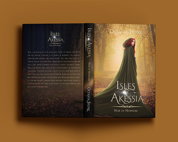 Fantasy Book cover design Concept