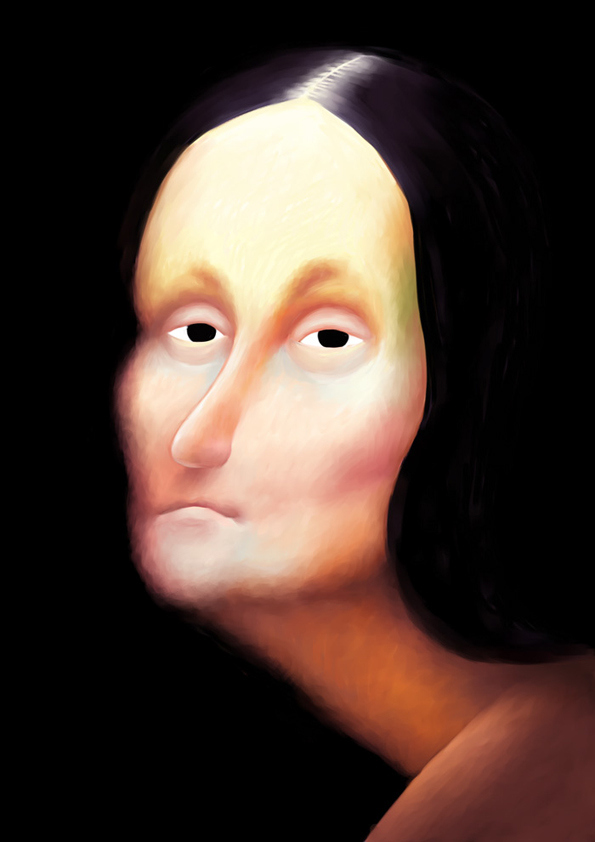 Gioconda Project art  art exhibition artist Blog Creativity Initiative leonardo da vinci Mona Lisa la gioconda Project twitter experiment creative