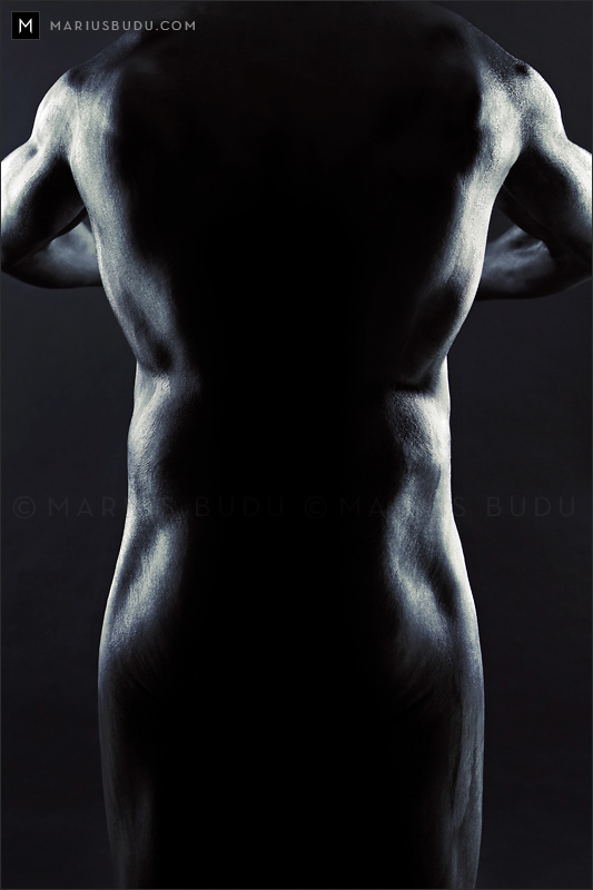 Marius Budu  fine art nude photography art photography Darkness Rising  Anders Landau male figure nude