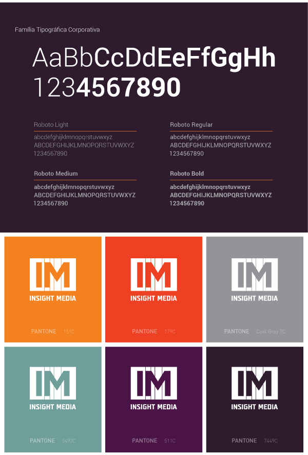 visual identity rebranding colors ID stripes design Web marketing Technology control Commitment Pioneering security