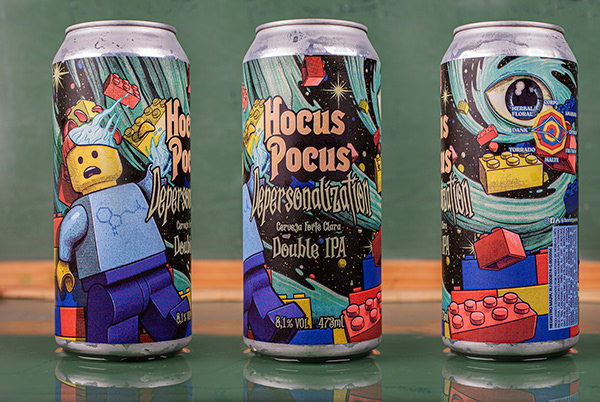 Hocus Pocus psychedelic beer labels