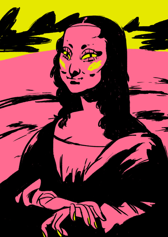 Gioconda Project art  art exhibition artist Blog Creativity Initiative leonardo da vinci Mona Lisa la gioconda Project twitter experiment creative