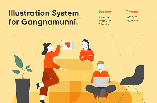Illustration System for Gangnamunni