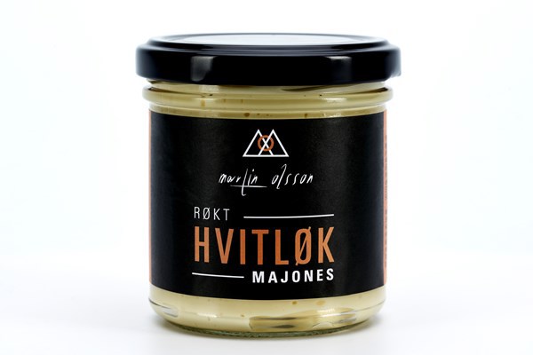 typography   mayonnaise black Food  Packaging norwegian