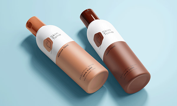skin care product packaging SKIN TONE