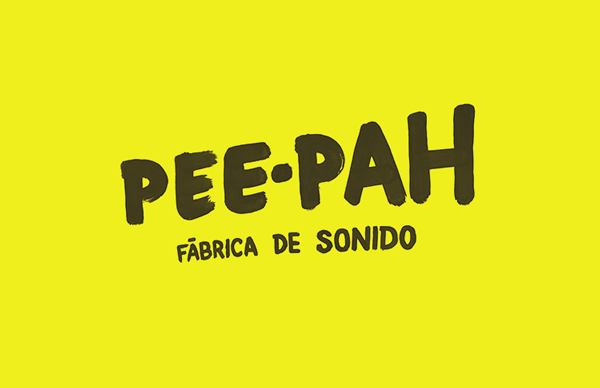 peepah sound Sonido fabrica de sonido color colorful Costa Rica lettering Authentic andres cervilla