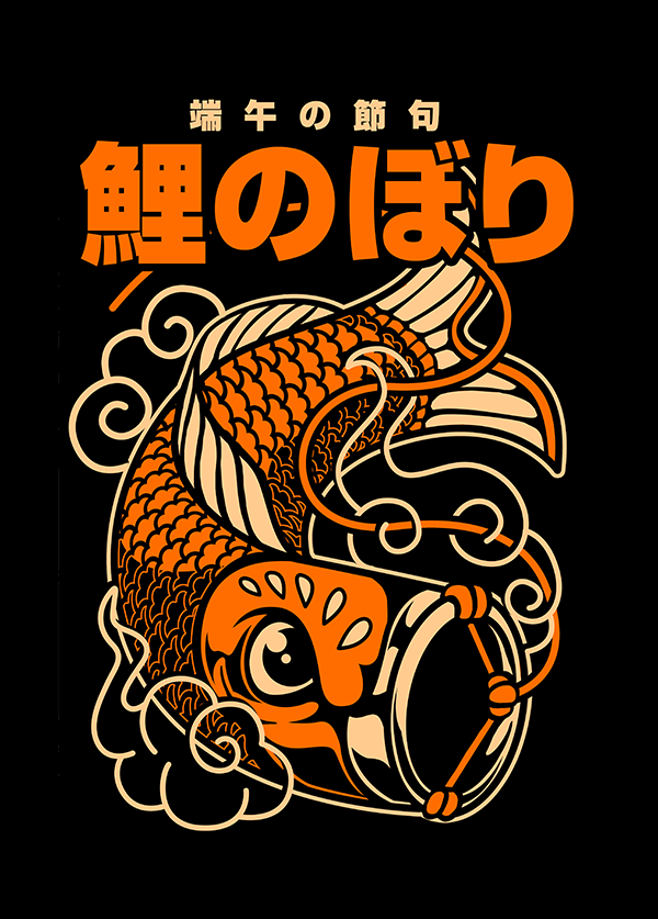shirt design Hanya Mask ILLUSTRATION  japan Japanese design japanese illustration oni mask