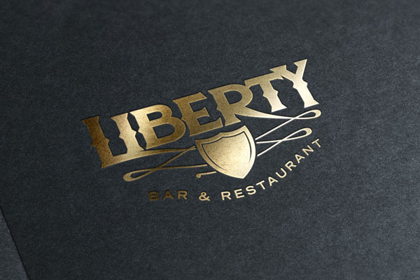 Liberty bar restaurant americana shield