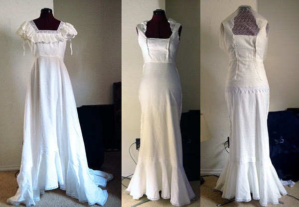 Vintage Wedding Dress Redesign on Behance