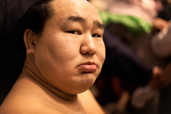 Exhibition  sumo japan sport fujisawa madrid bar