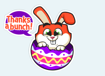 stickers messenger messenger stickers Hike Character design  mascot design Mascot rabbit bunny Easter
