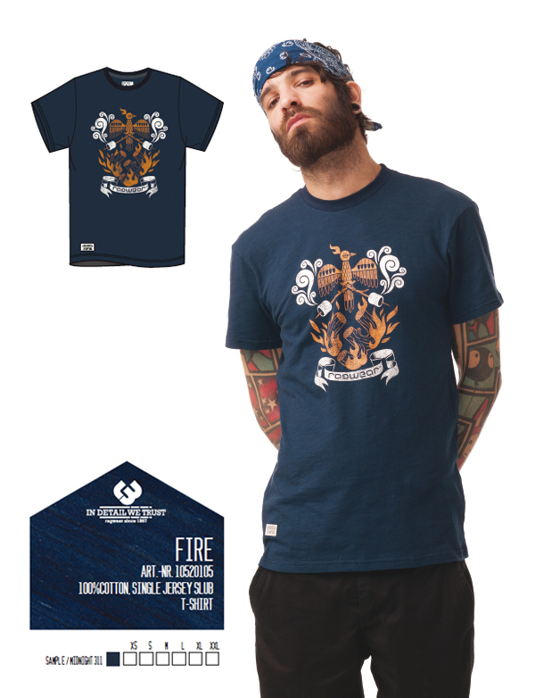 t-shirt  logo  fashion  Illustration graphic t-shirt graphic T-Shirt Design bold creatures fire FOX bird blue red orange