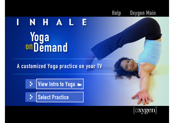 On Demand  yoga  on air  oxygen yoga on demand