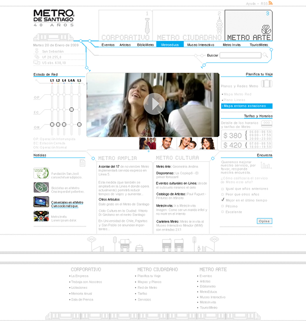 Website concept