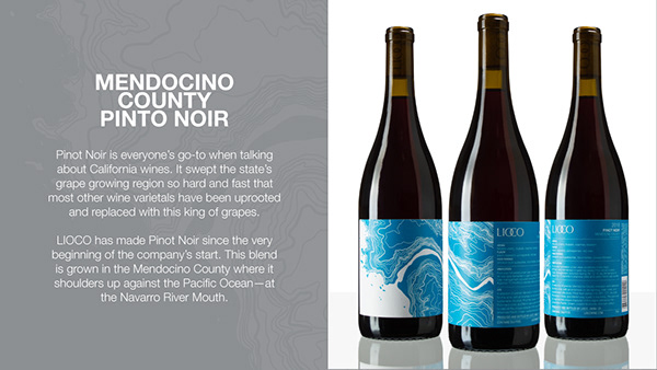 Wine Packaging for LIOCO Wine Co.