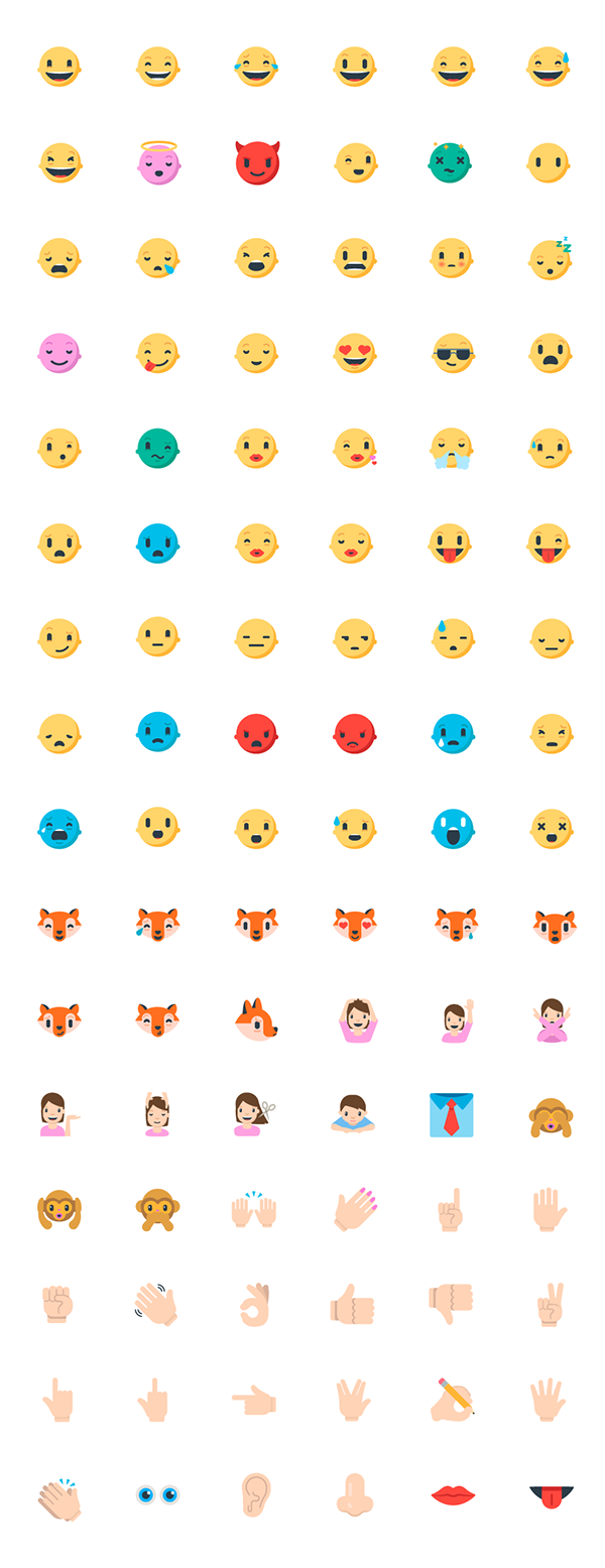 Emoticons Emojis For Mozilla Firefox On Behance