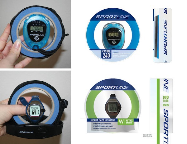 sportline sport fitness Health monitor pedometer Rebrand prototype exercise form development