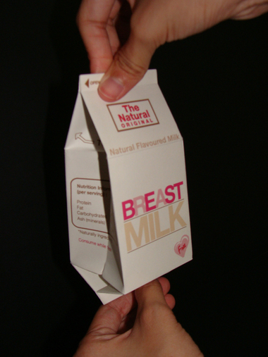 pop up postcard tactile breast Feeding best beginnings milk