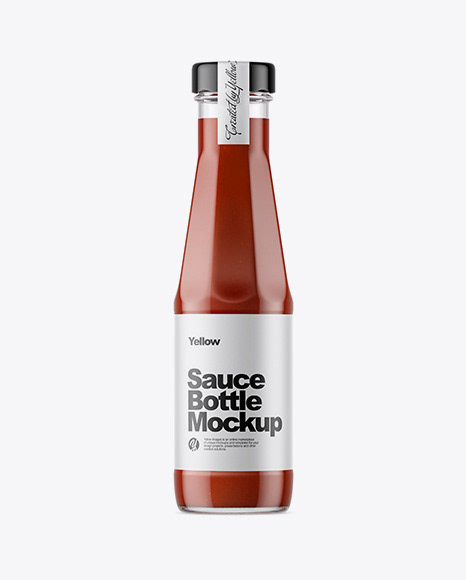 Download Sauce Bottle Mockup On Behance Yellowimages Mockups