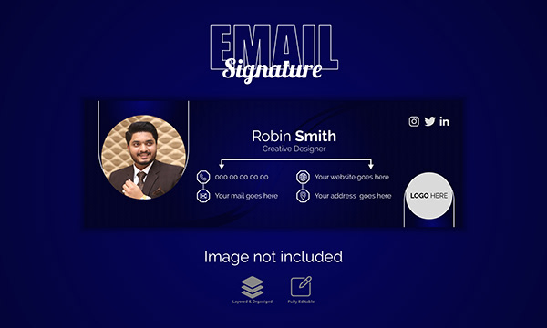 Professional Email Signature Design Template