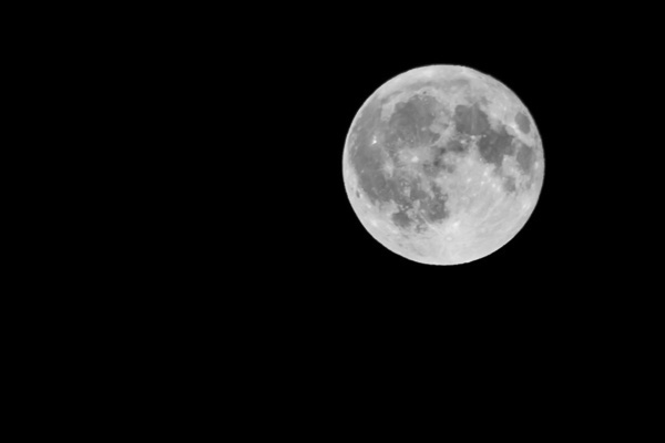 moon night Silhouette SKY clouds luna