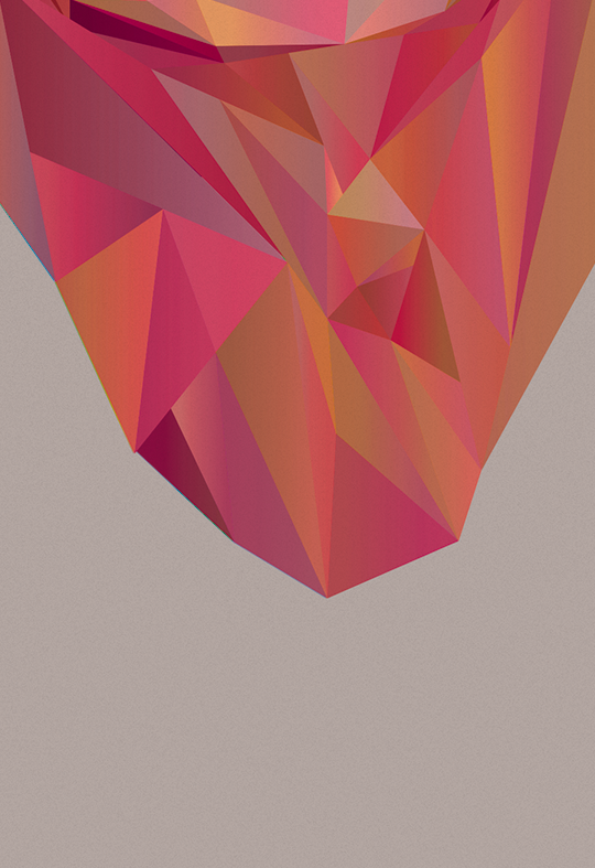 lowpoly CreateNow polygonal geometric triangulation abstract portrait poly graphicdesign visual poster rock