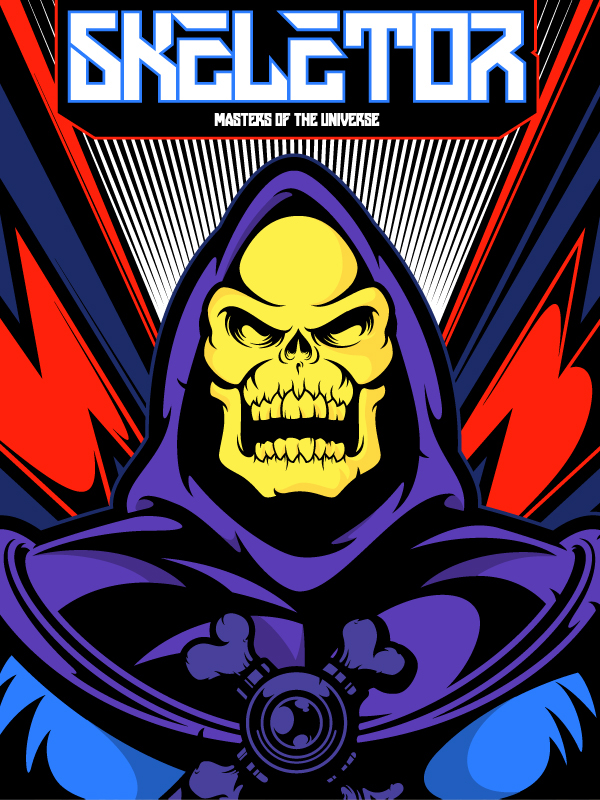 Skeletor from Masters of the Universe on Behance