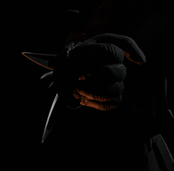 Armor blender call of duty CGI compositing dark direction Shredder TMNT warrior
