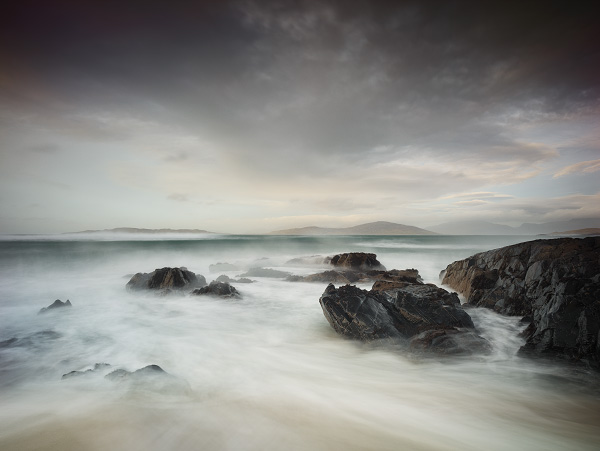 Landscape isle of harris seascape tranquil hebrides scotland