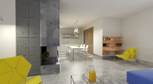 furniture Interior planning fireplace chair sofa kitchen living room tommasetti alessio topputo rosa